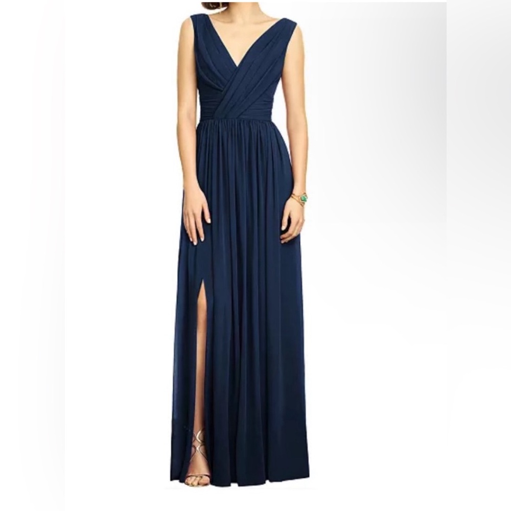 Black Dessy collection formal dress